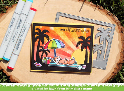 Lawn Fawn - Tropical Backdrop