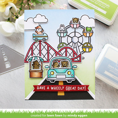 Lawn Fawn - Car Critters Road Trip Add-On