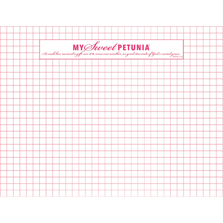 My Sweet Petunia - Original MISTI Grid Paper Pad - Double Sided