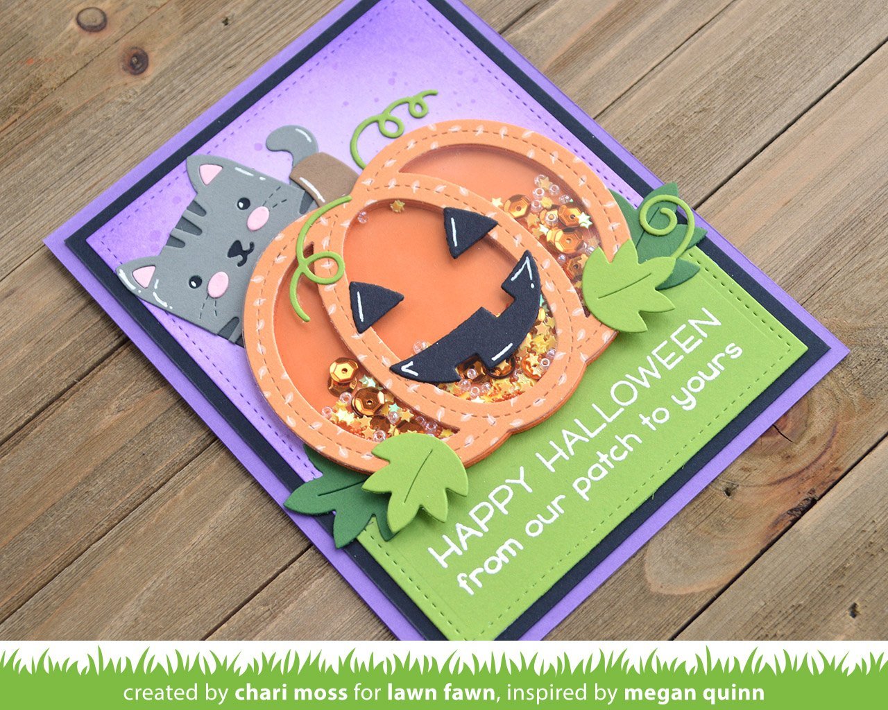 Lawn Fawn - Stitched Pumpkin Frame