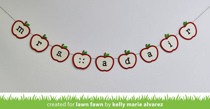 Lawn Fawn - Outside In Stitched Apple Stackables