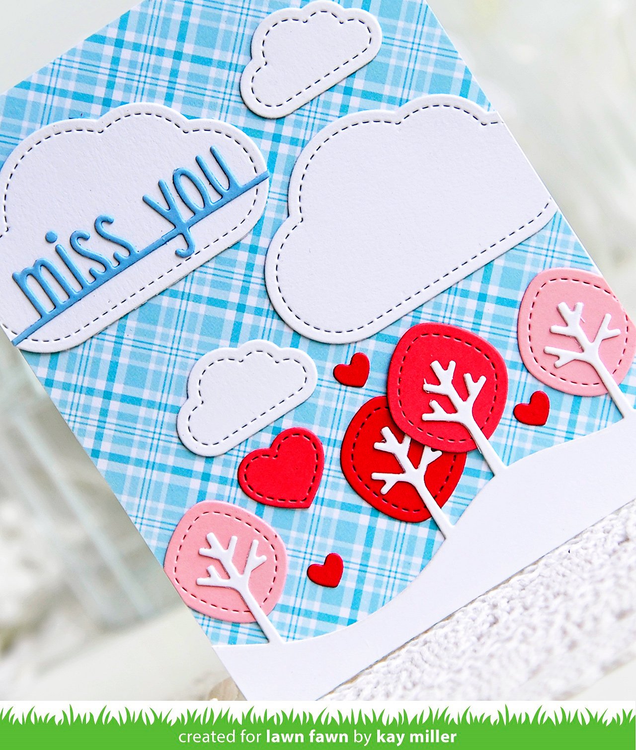 Lawn Fawn - Outside In Stitched Cloud Stackables