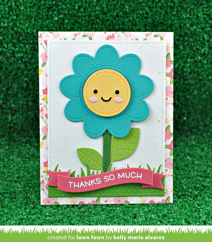 Lawn Fawn - Outside In Stitched Flower