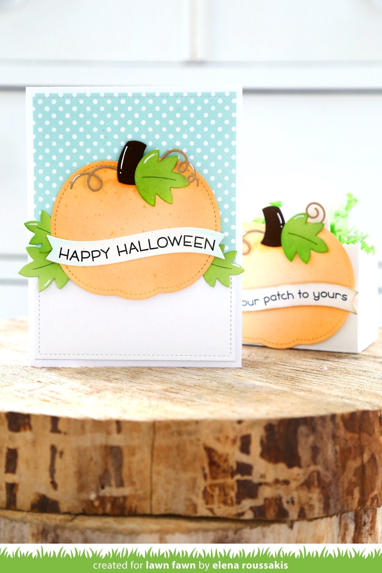 Lawn Fawn - Outside In Stitched Pumpkin