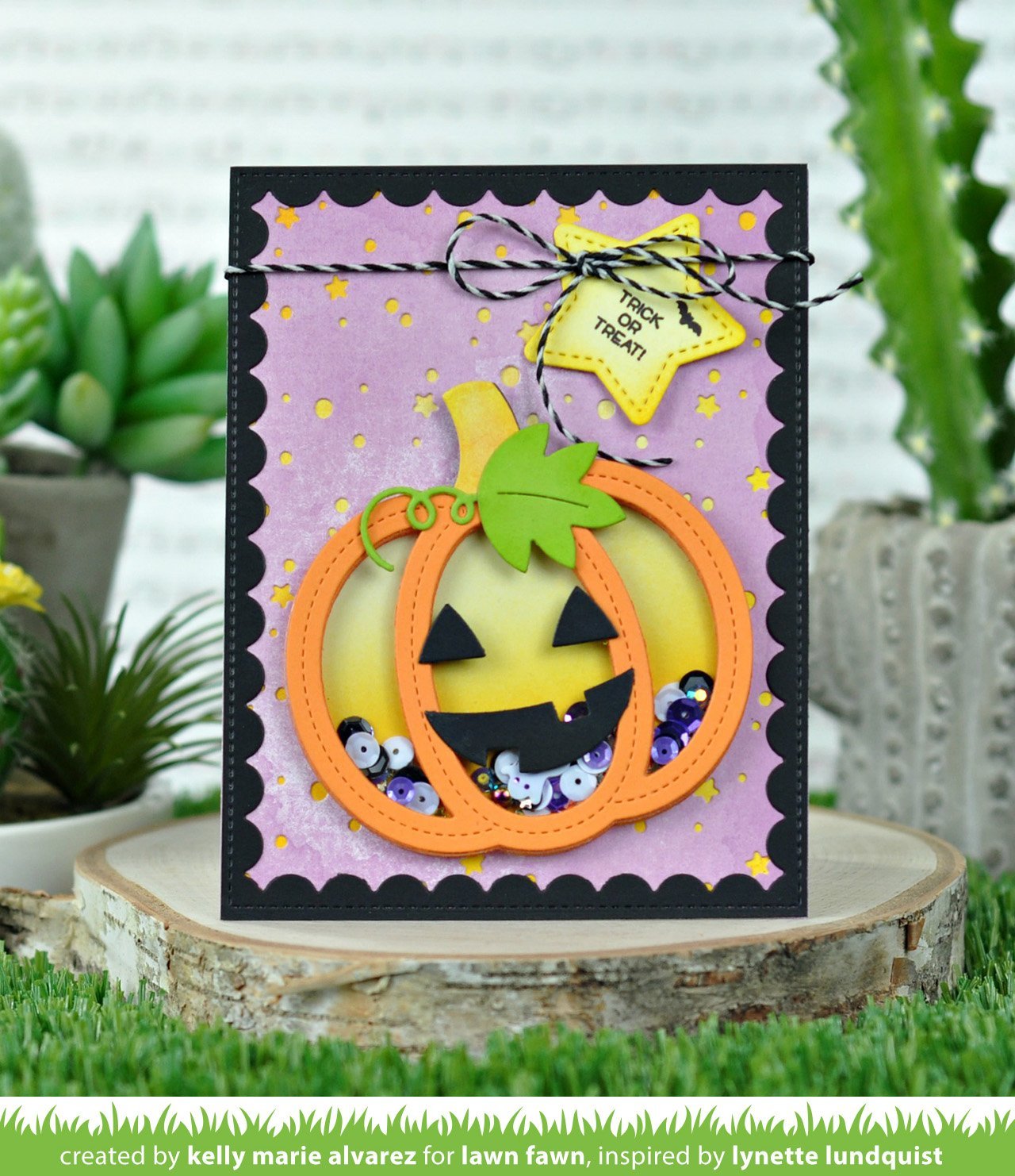 Lawn Fawn - Outside In Stitched Pumpkin