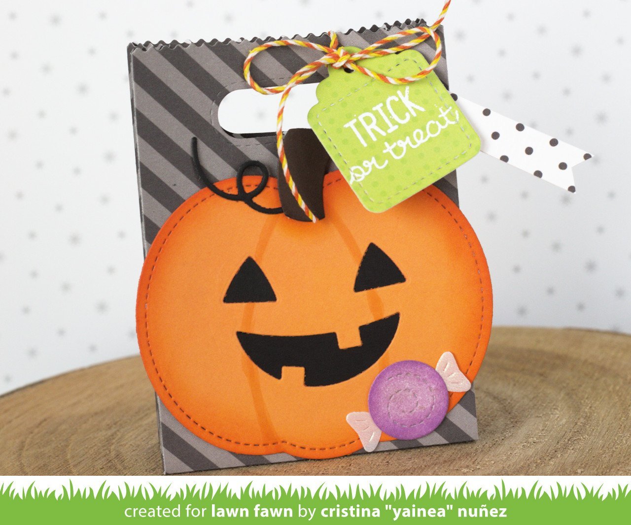Lawn Fawn - Outside In Stitched Pumpkin