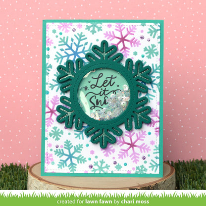 Lawn Fawn - Outside In Stitched Snowflake