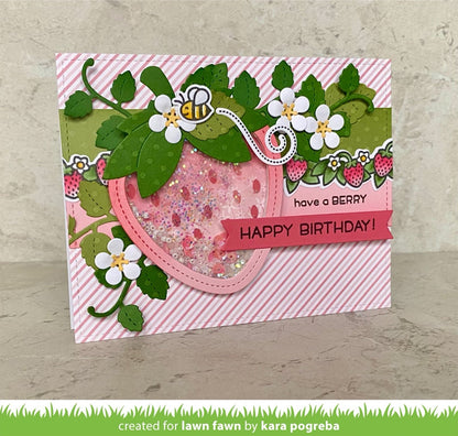 Lawn Fawn - Outside In Stitched Strawberry