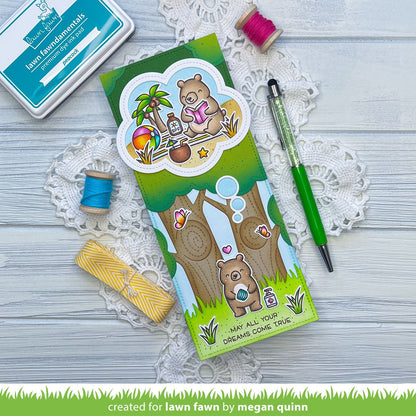 Lawn Fawn - Outside In Stitched Thought Bubble Stackables