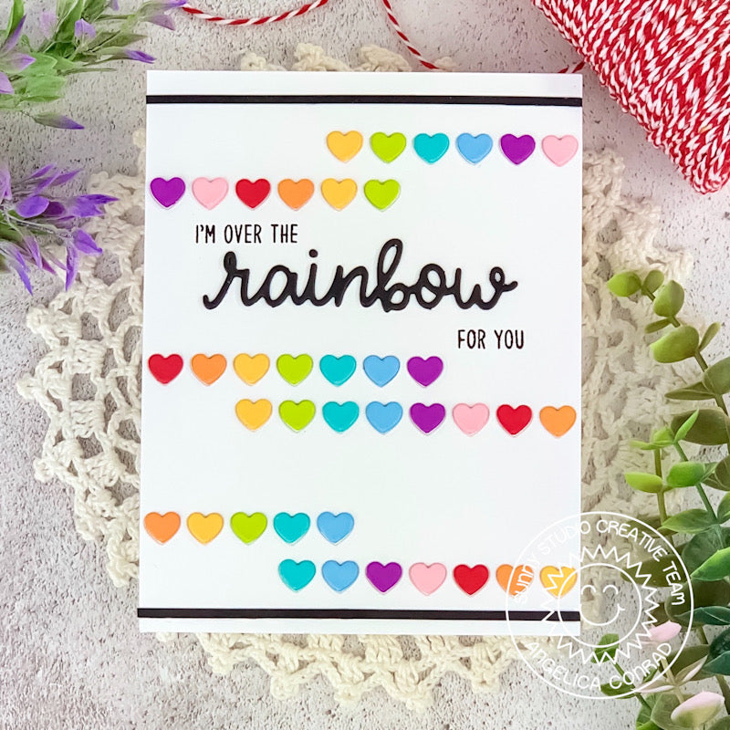 Sunny Studio - Rainbow Word Die