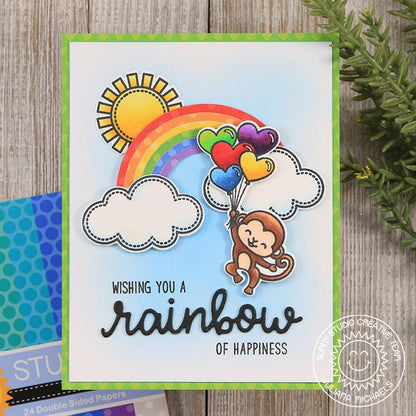 Sunny Studio - Rainbow Word Die
