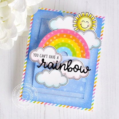 Sunny Studio - Rainbow Word Die