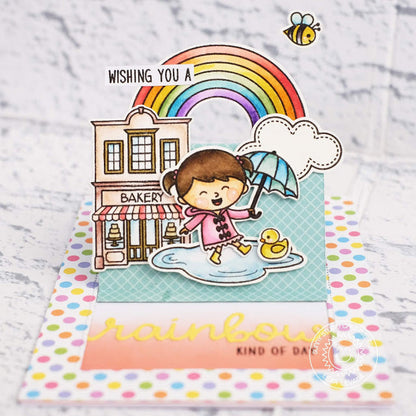 Sunny Studio - Rainbow Word Die