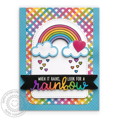 Sunny Studio - Rainbow Word Die