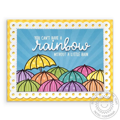Sunny Studio - Rainbow Word Die