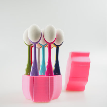 MakeItbyMarko - Brush Caddy Football - Pink