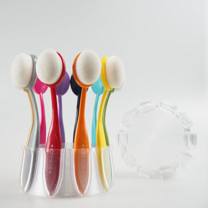 MakeItbyMarko - Ring-Toss Brush Caddy - Transparent