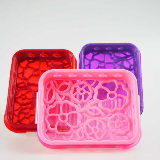 MakeItbyMarko - Shammy Case Flower - Dark Blue