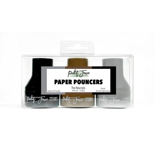 Picket Fence Studios - Paper Pouncers - The Neutrals (3pcs)