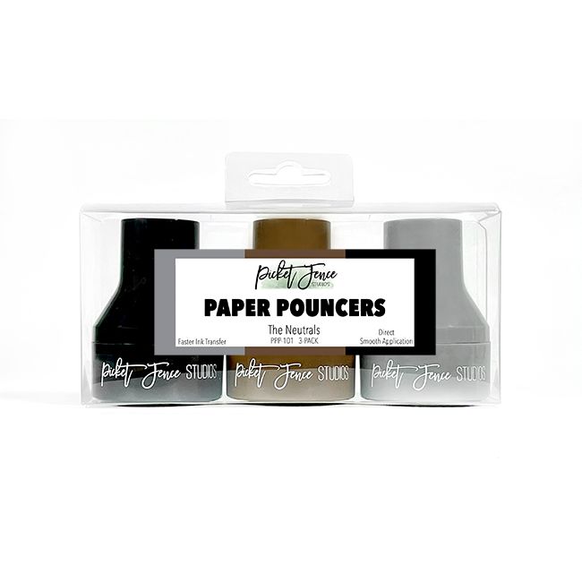 Picket Fence Studios - Paper Pouncers - The Neutrals (3pcs)