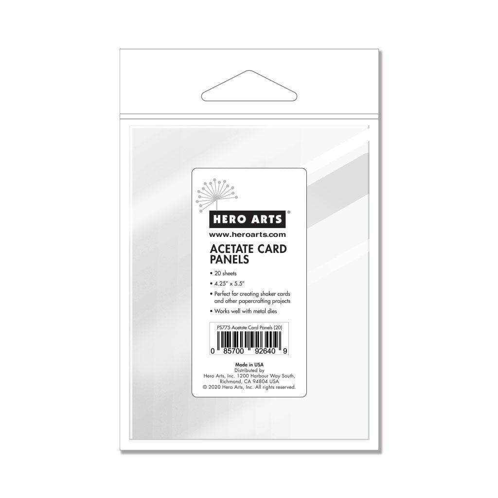 Hero Arts - Acetete Card Panels (20pcs)
