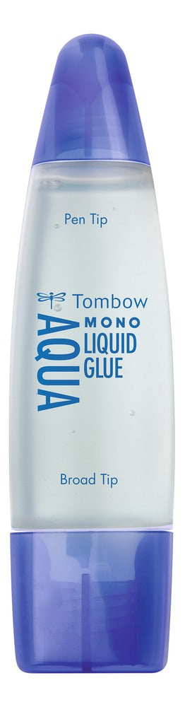 Tombow - liquid glue aqua MONO with two tips blister