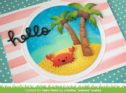 Lawn Fawn - Ocean Hillside Pop-Up Add-On