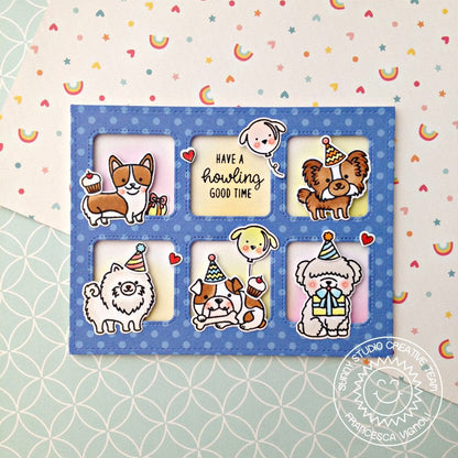 Sunny Studio - Polka-Dot Parade Paper Pad 6x6"