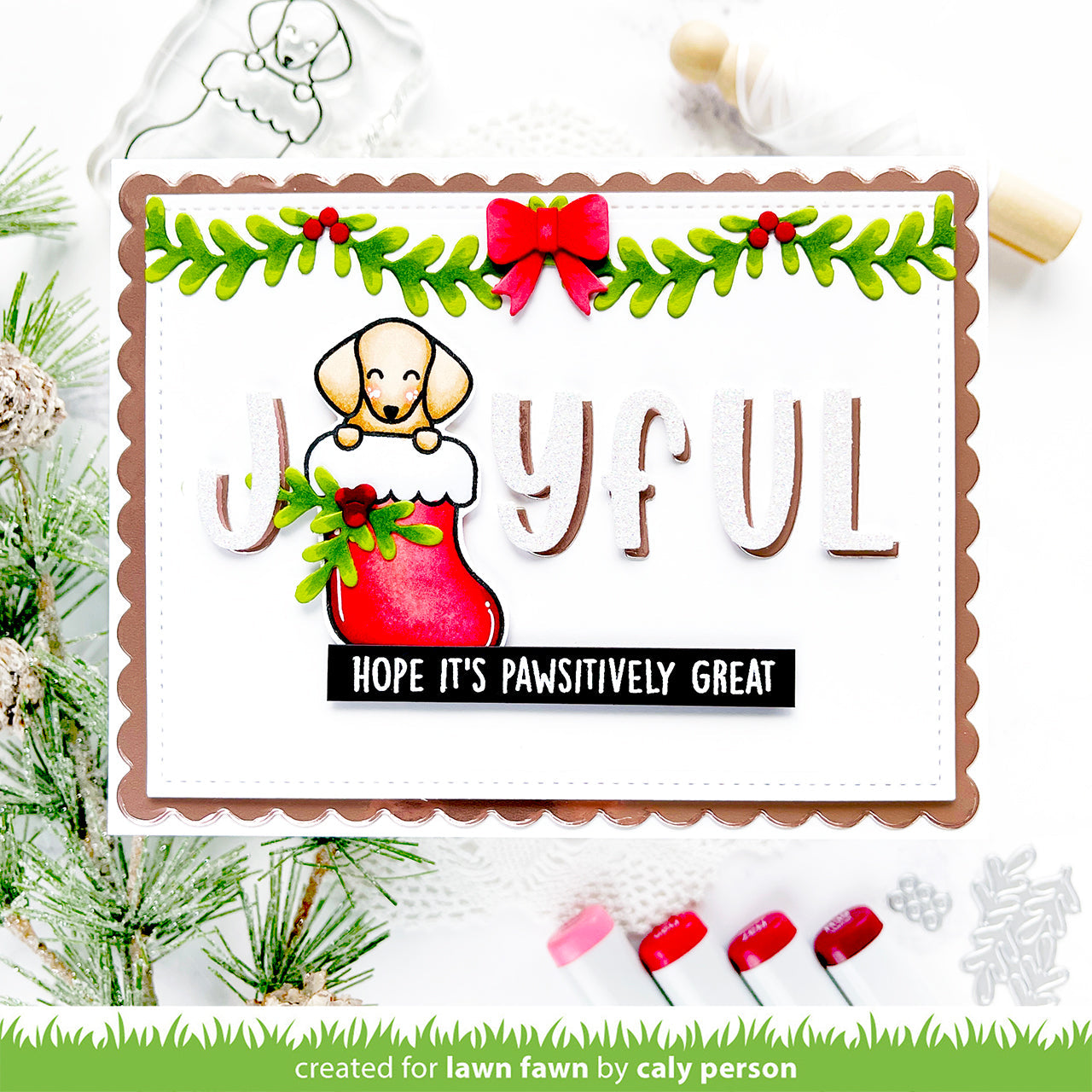Lawn Fawn - Pawsitive Christmas