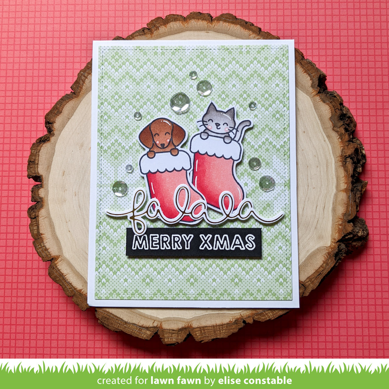 Lawn Fawn - Pawsitive Christmas