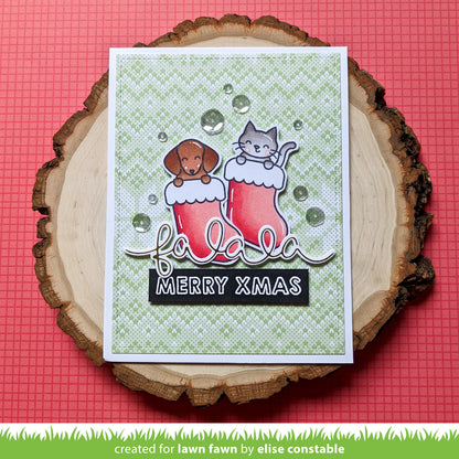 Lawn Fawn - Pawsitive Christmas