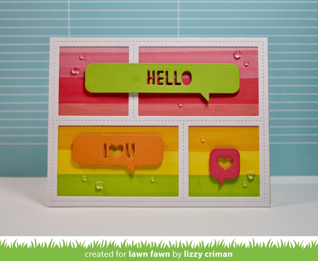 Lawn Fawn - Peekaboo Backdrop