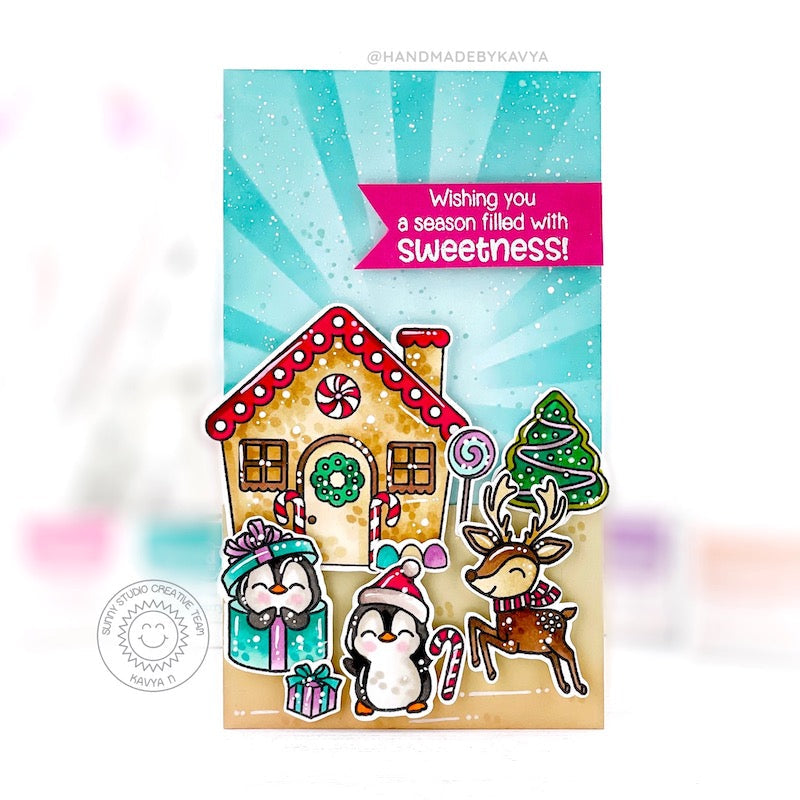 Sunny Studio - Jolly Gingerbread