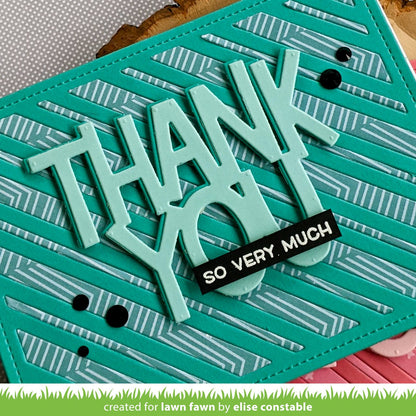 Lawn Fawn - Giant Thank You