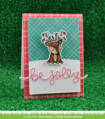 Lawn Fawn - Winter Big Scripty Words