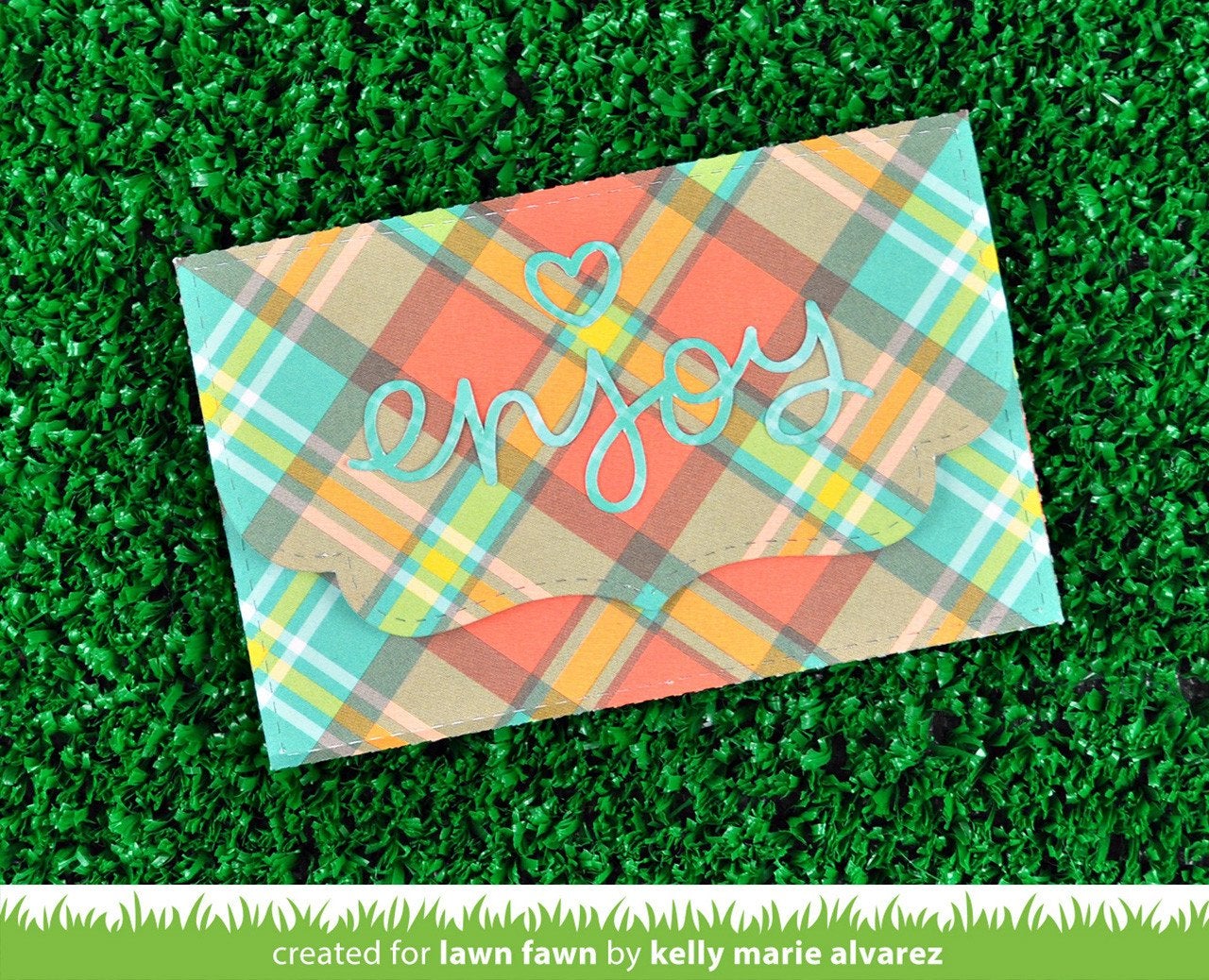 Lawn Fawn - Small Stitched Envelope