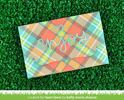Lawn Fawn - Small Stitched Envelope