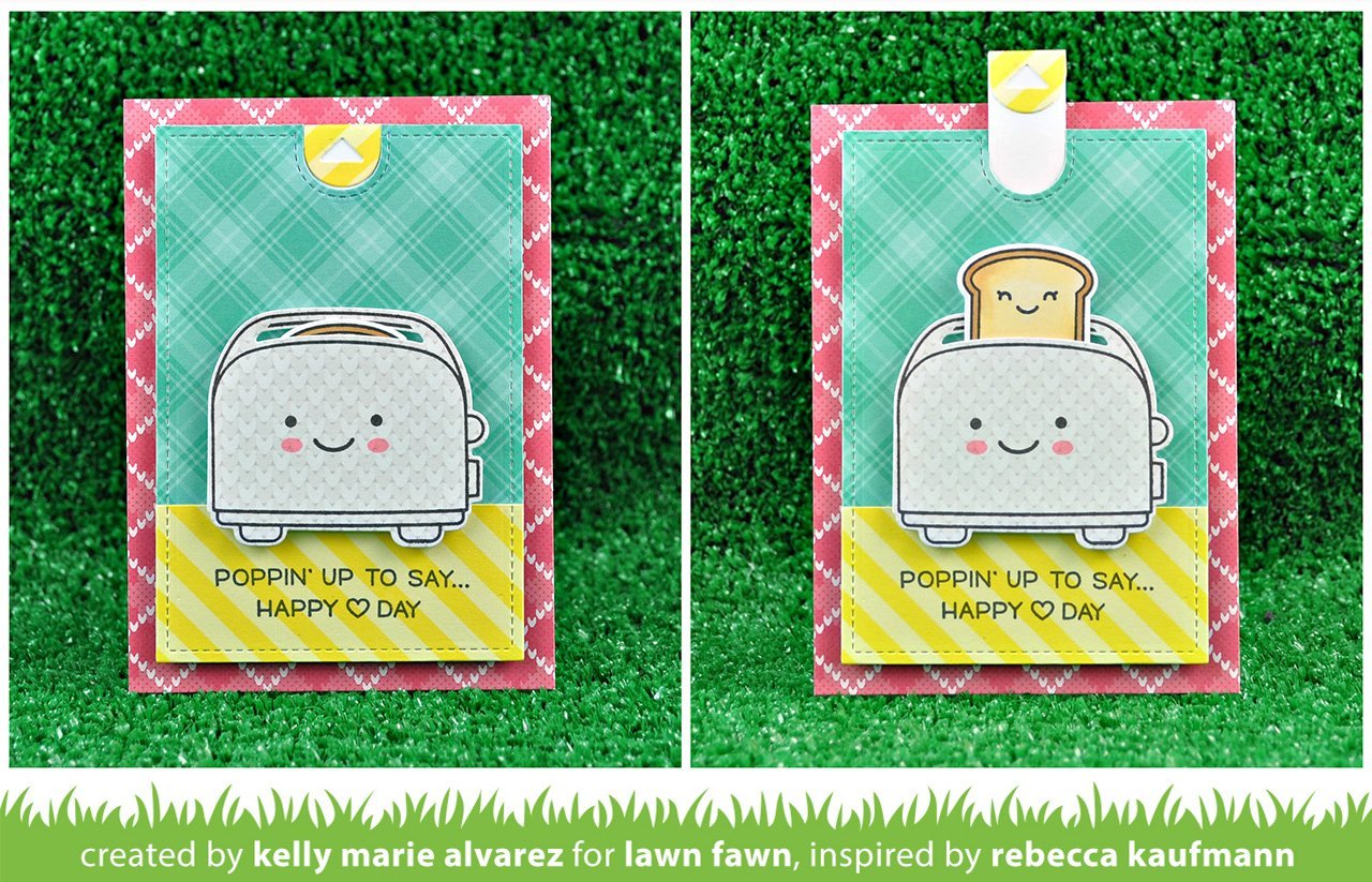 Lawn Fawn - Let's Toast Pull Tab Add-On