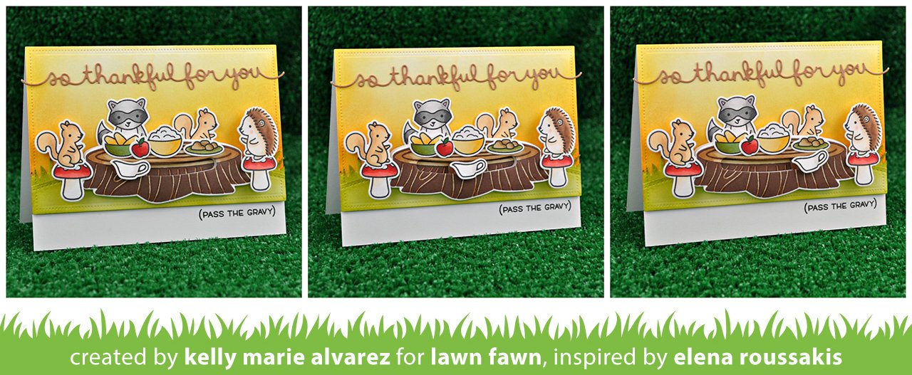 Lawn Fawn - Forest Feast