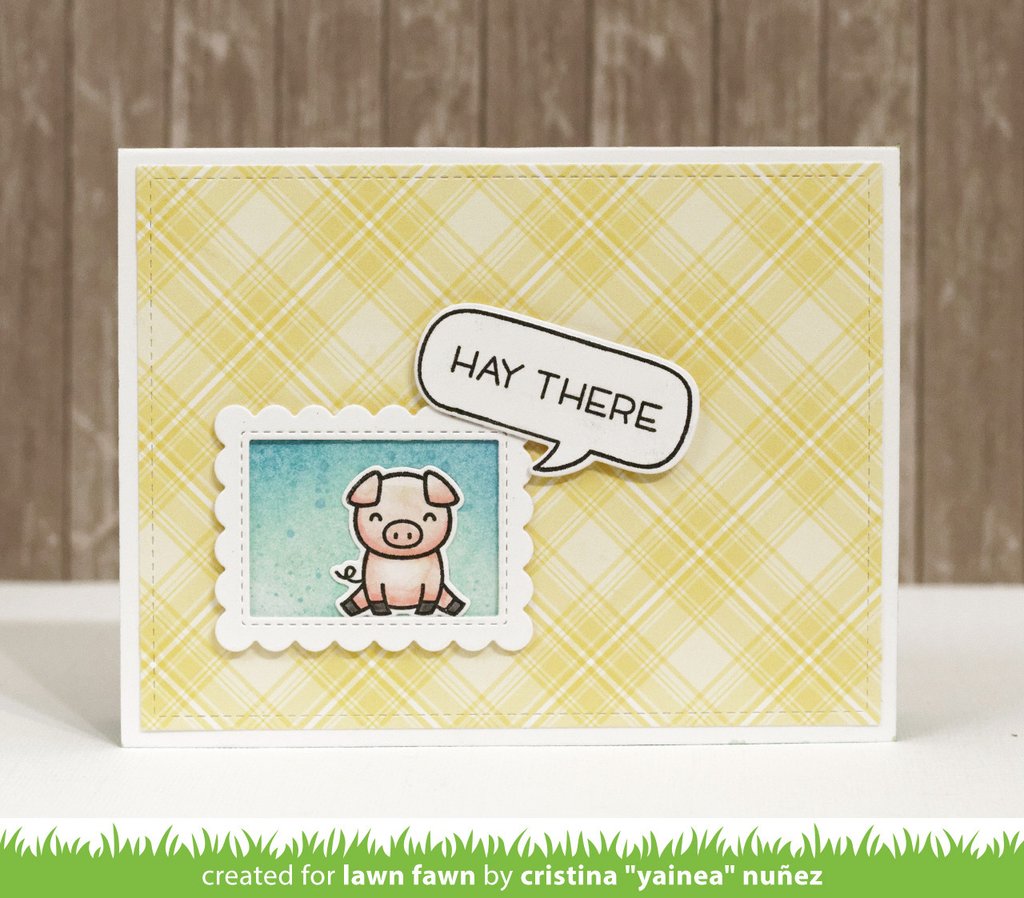 Lawn Fawn - Hay There