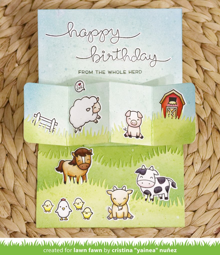 Lawn Fawn - Hay There