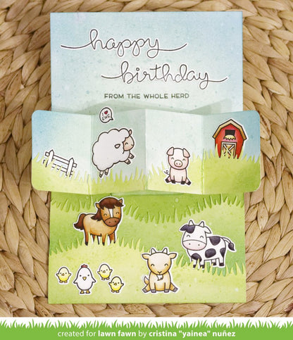 Lawn Fawn - Hay There