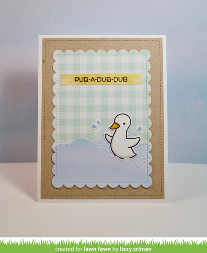Lawn Fawn - Rub-a-Dub-Dub
