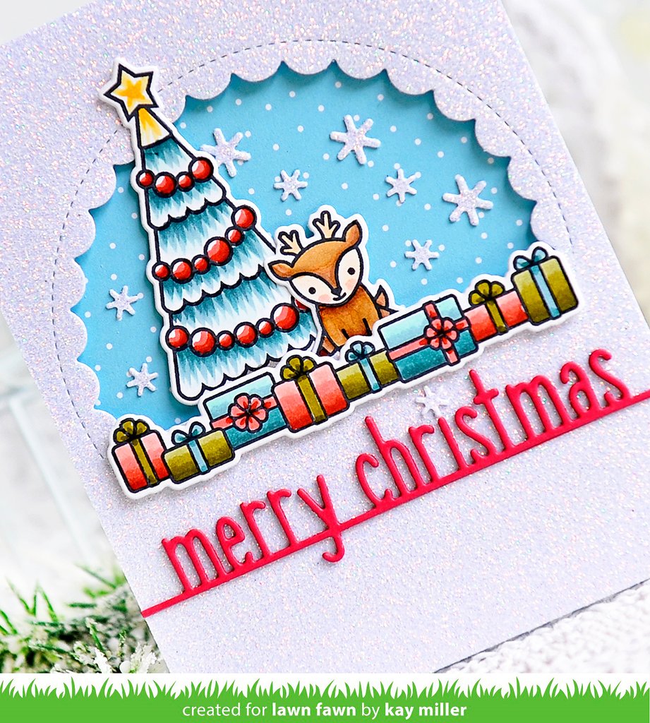 Lawn Fawn - Sparkle Cardstock - Pixie Dust (5 sheets)