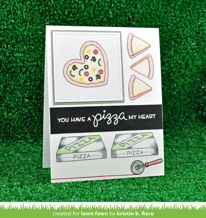 Lawn Fawn - Pizza My Heart