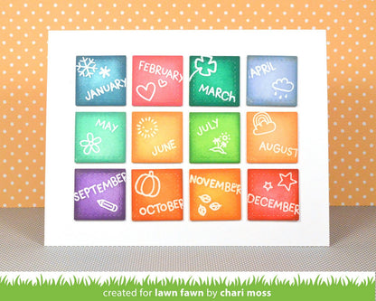 Lawn Fawn - Plan On It: Calendar