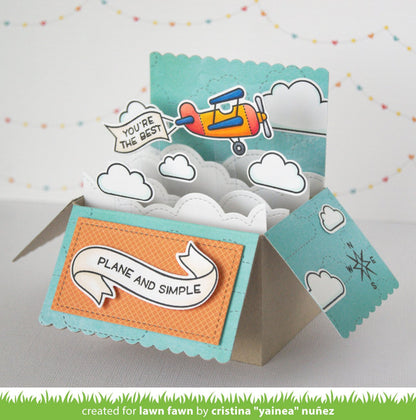 Lawn Fawn - Plane And Simple