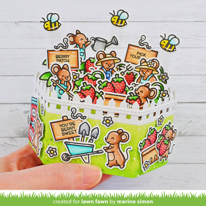 Lawn Fawn - Platform Pop-Up Picket Fence Wrap Around