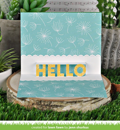 Lawn Fawn - Pop-Up Hello