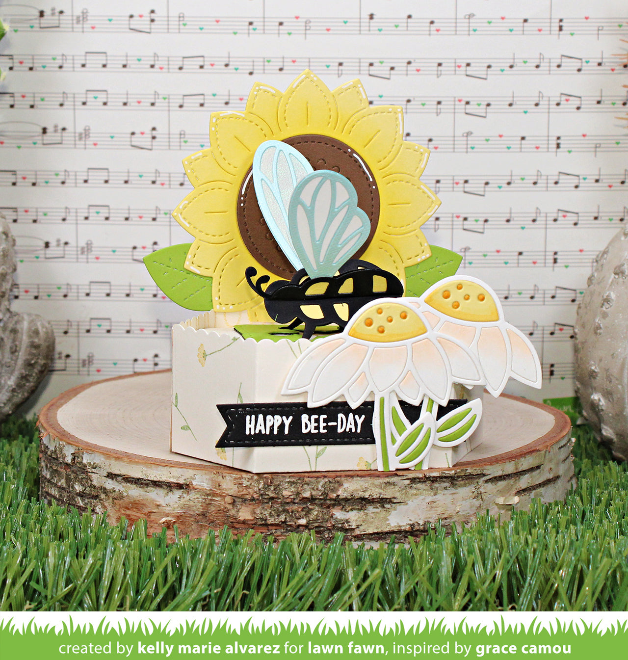 Lawn Fawn - Pop-Up Bee